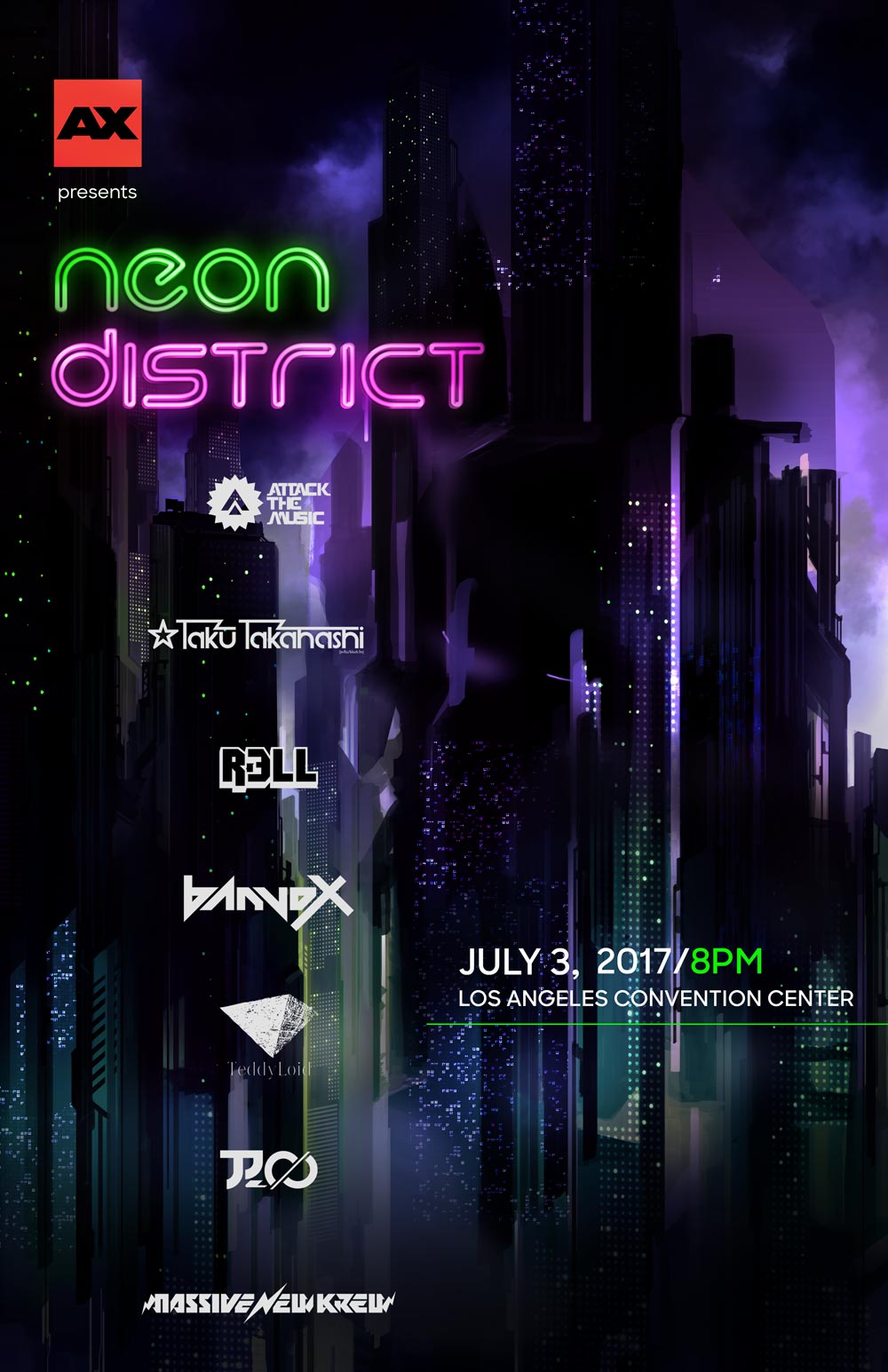 7/3 Anime Expo presents Neon District RAM RIDER official website