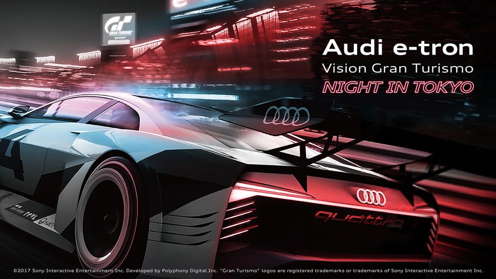 Audi e-tron Vision Gran Turismo Night in Tokyo