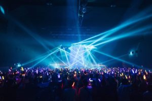 AMEFURASSHIとRAMのLIVEの様子